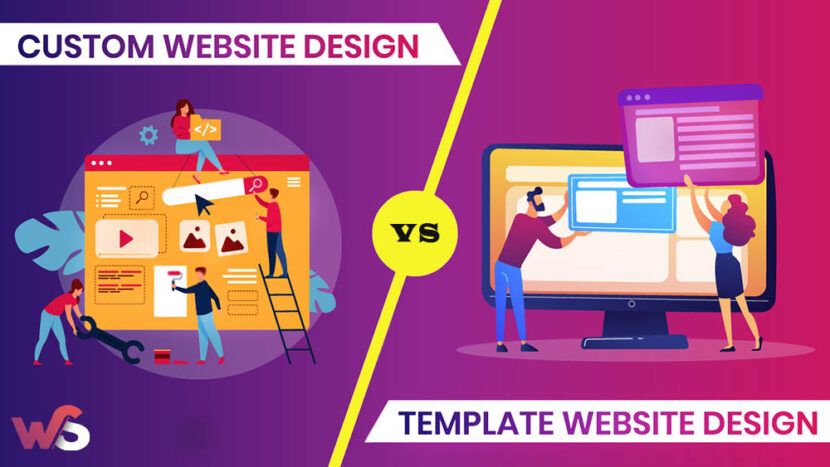 Custom vs Template Web Design